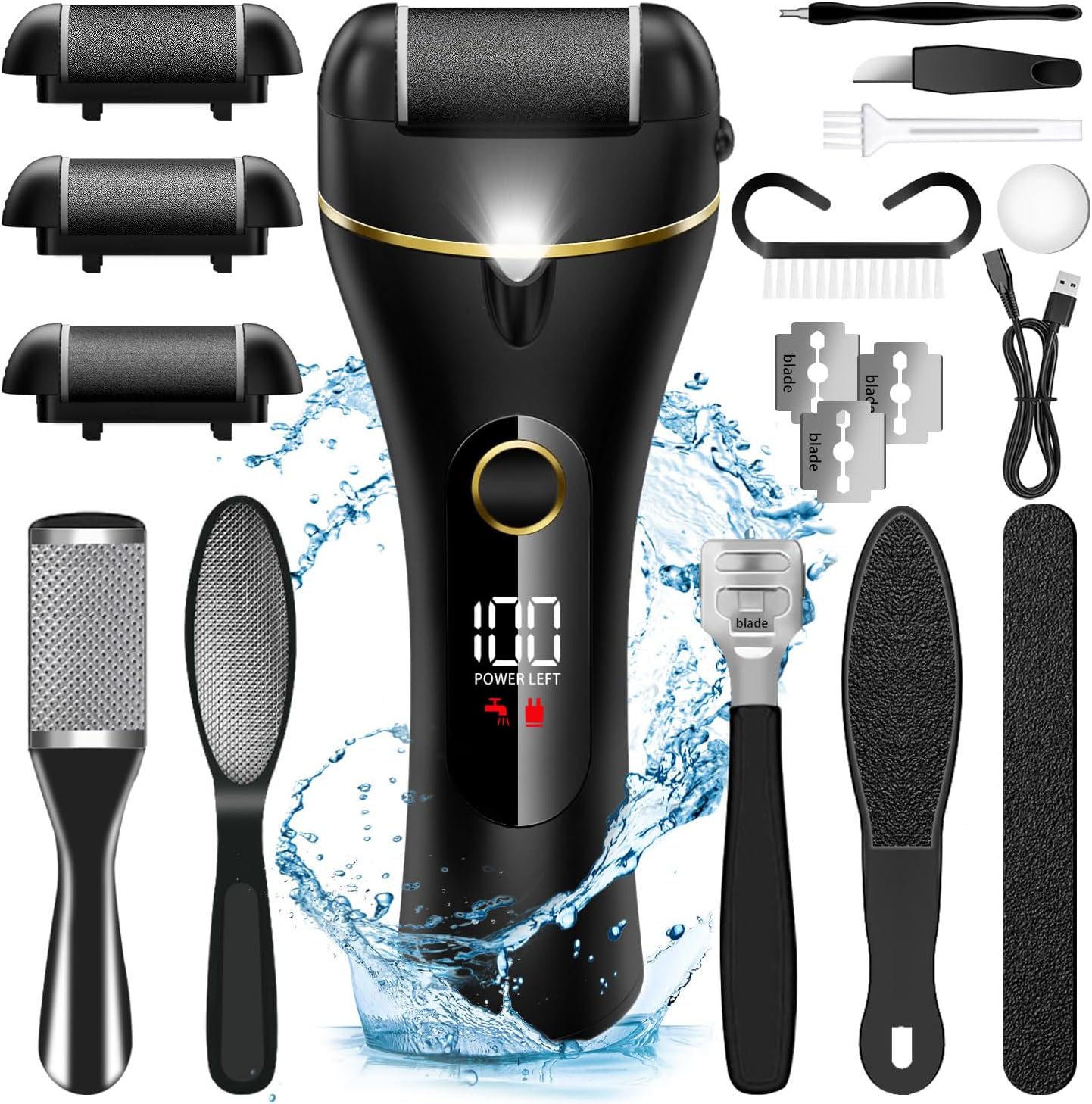 Electric Foot File Callus Remover Machine