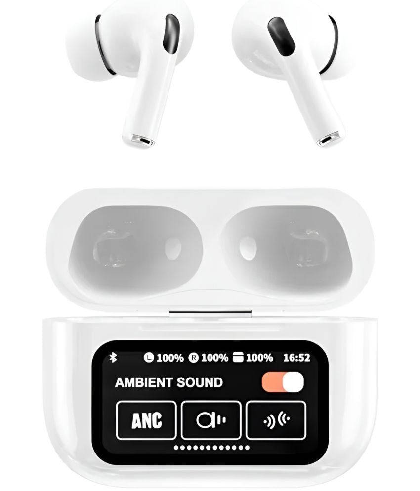 Pro Earbuds with Touchscreen Noise Reduction Mic Sports Waterproof Earbuds