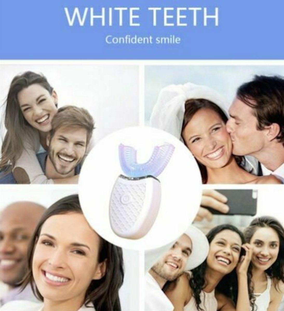 Electric Ultrasonic Toothbrush 360