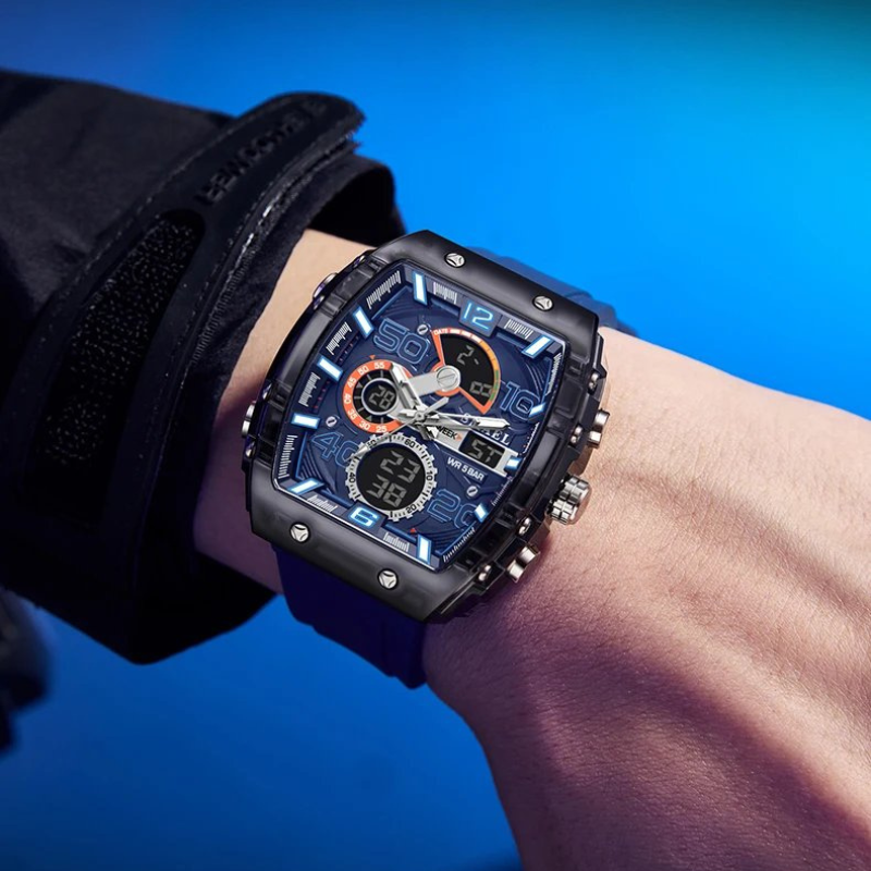 Blue Digital Watch