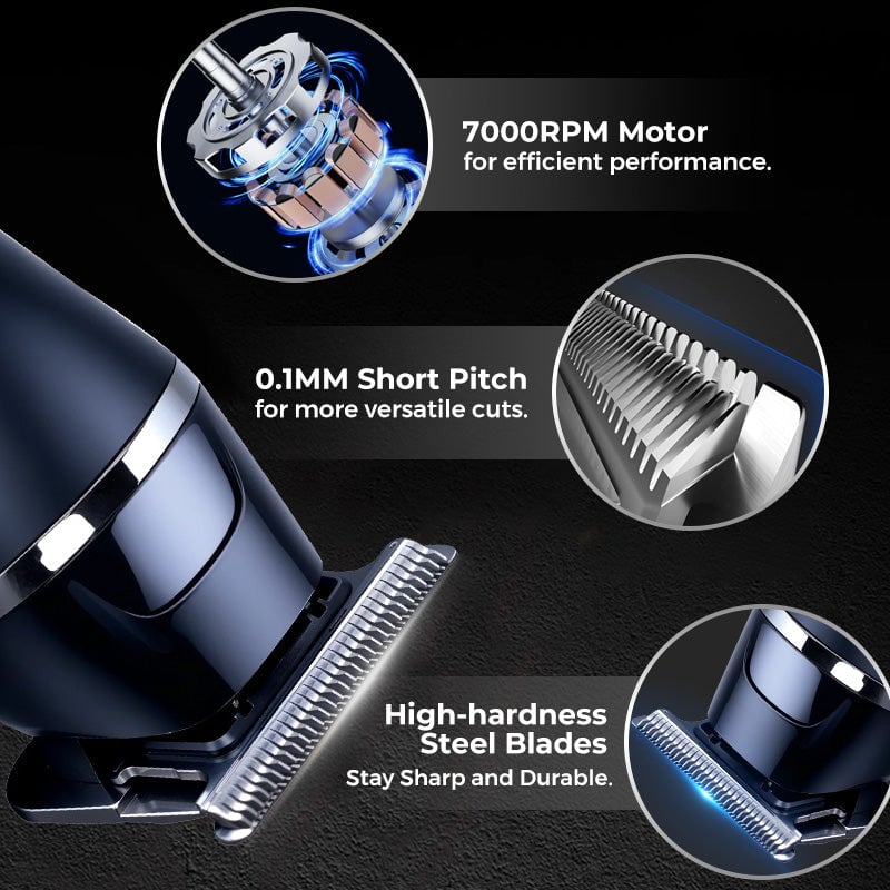 Digital Professional Hair Clipper Set