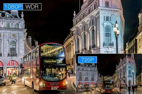 Dash Camera 270 Degree Radar Mirror Full HD