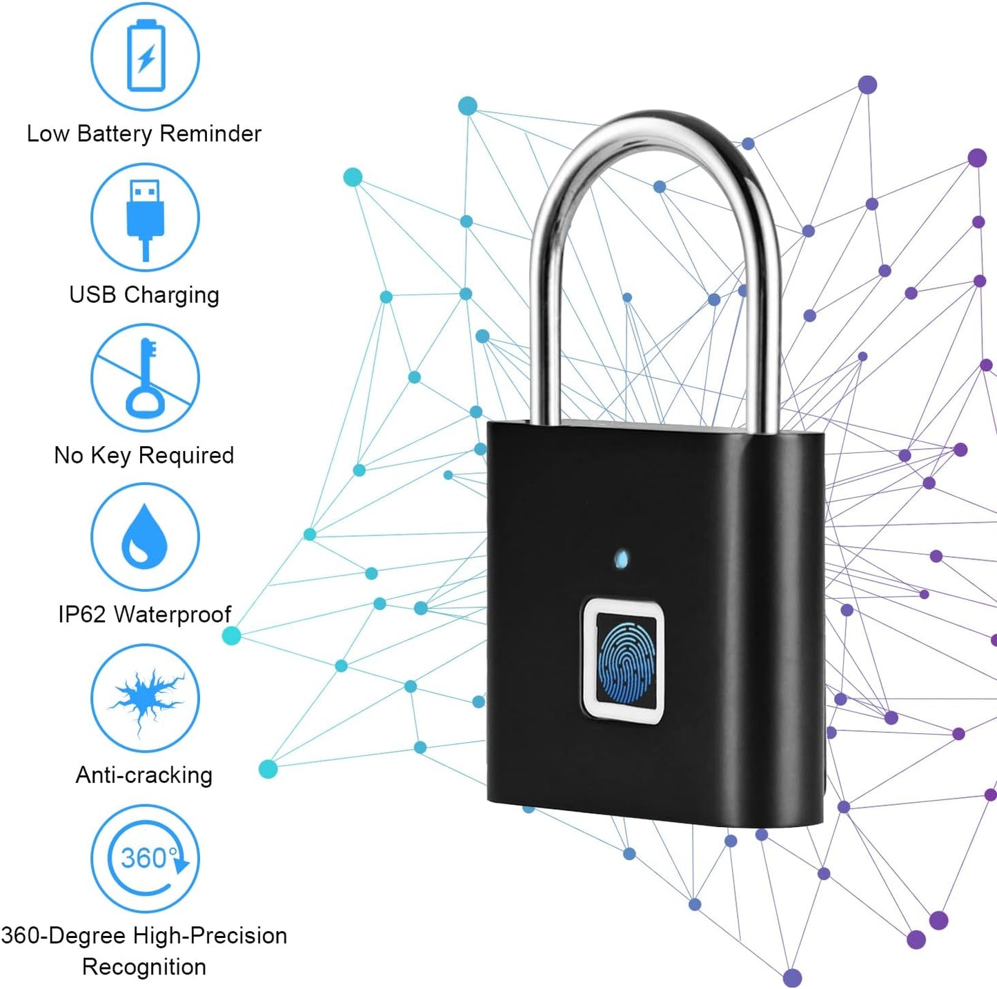 Household Anti-Theft Door Lock