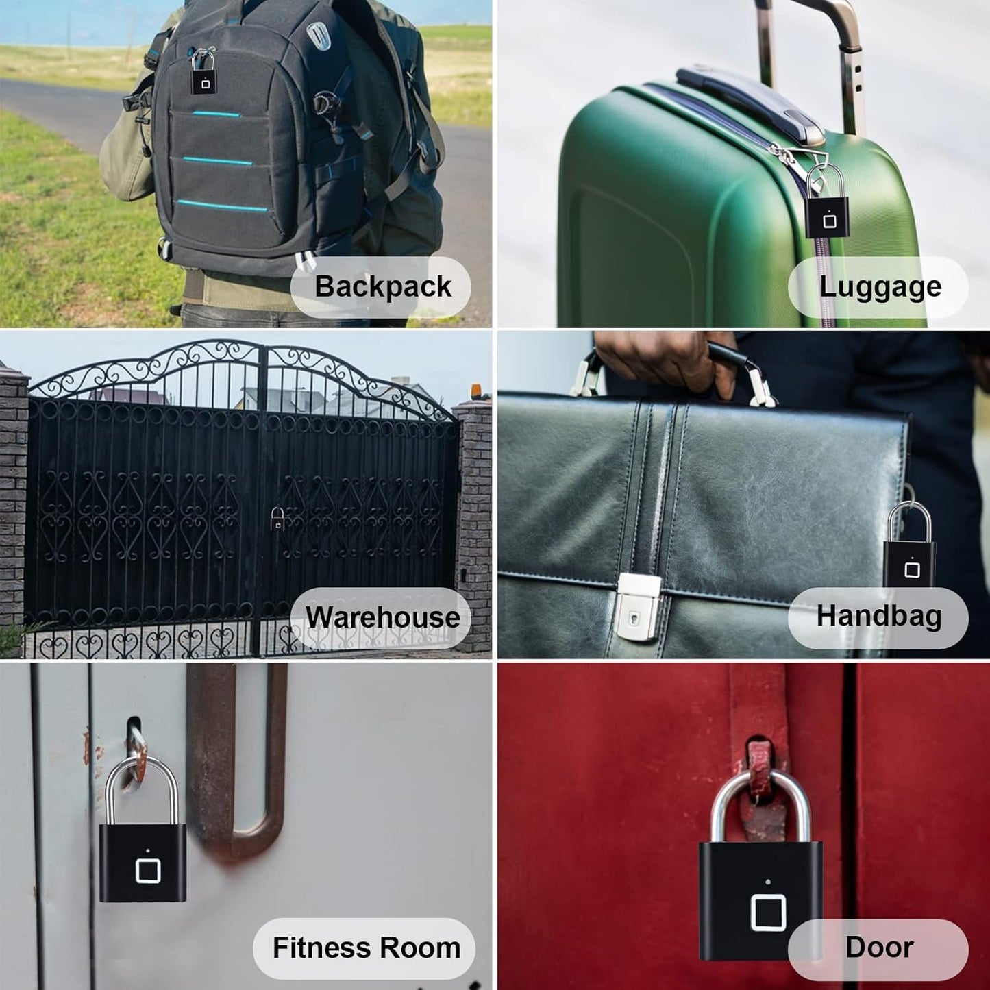 Household Anti-Theft Door Lock