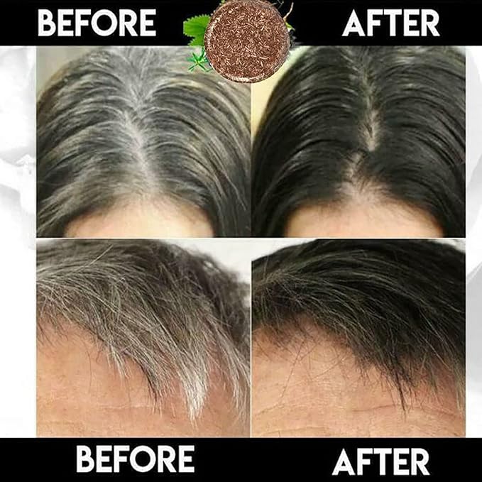 Hair darkening Soap shampoo YT
