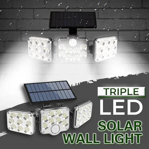 Solar Wall Lantern with 3 Modes & Motion Sensor