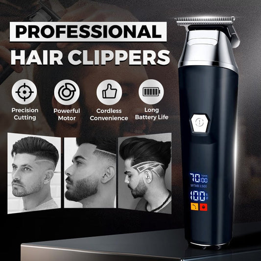 Digital Professional Hair Clipper Set