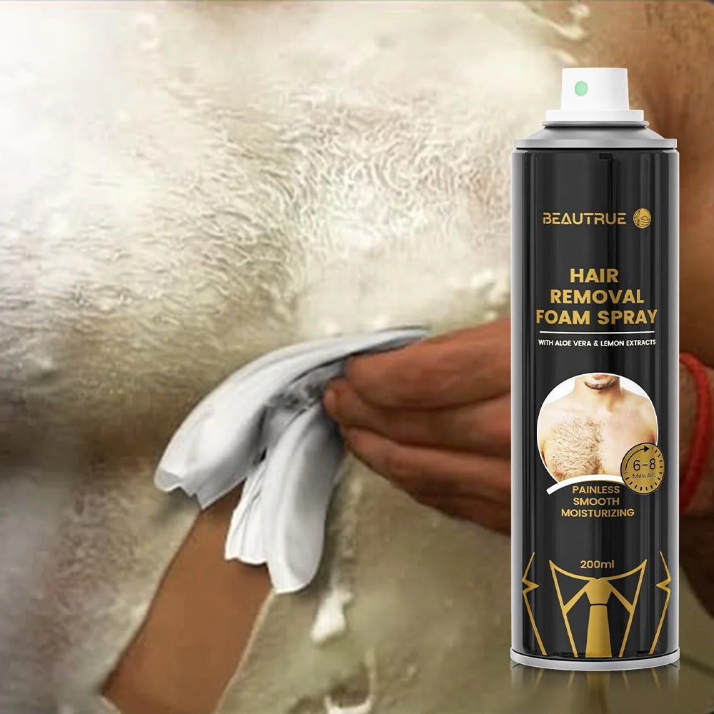 Hair removal cream spray