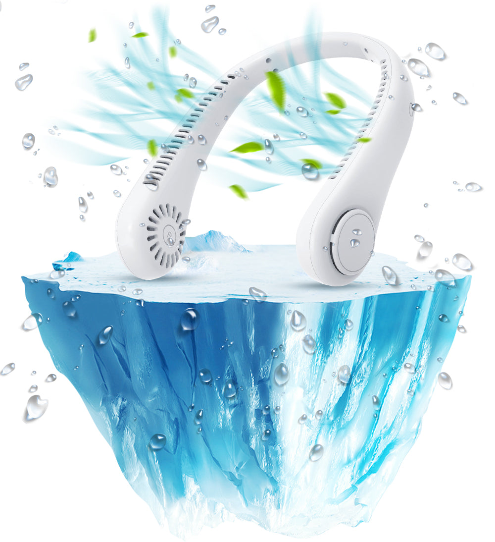 Portable Headphone Design Mini Neck Fan