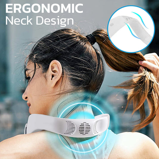 Portable Headphone Design Mini Neck Fan