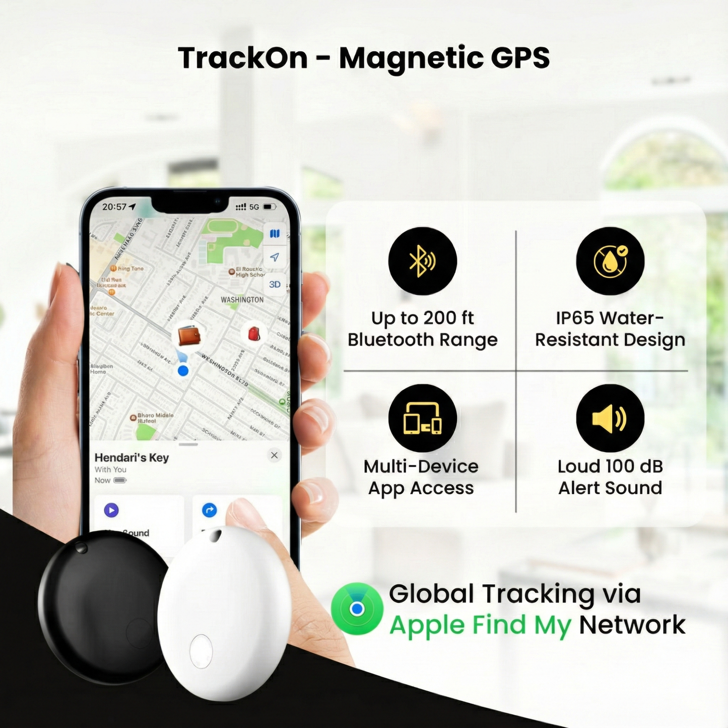 TrackOn - Magnetic GPS