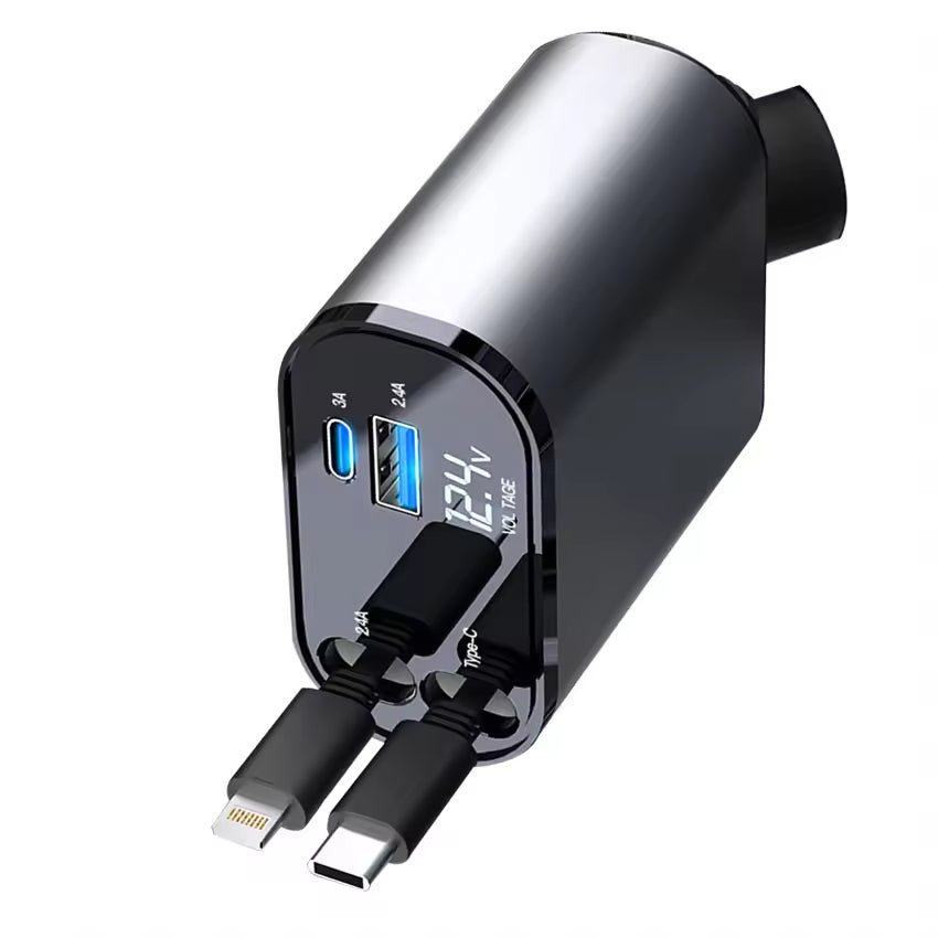 100W Fast Charging Car Charger