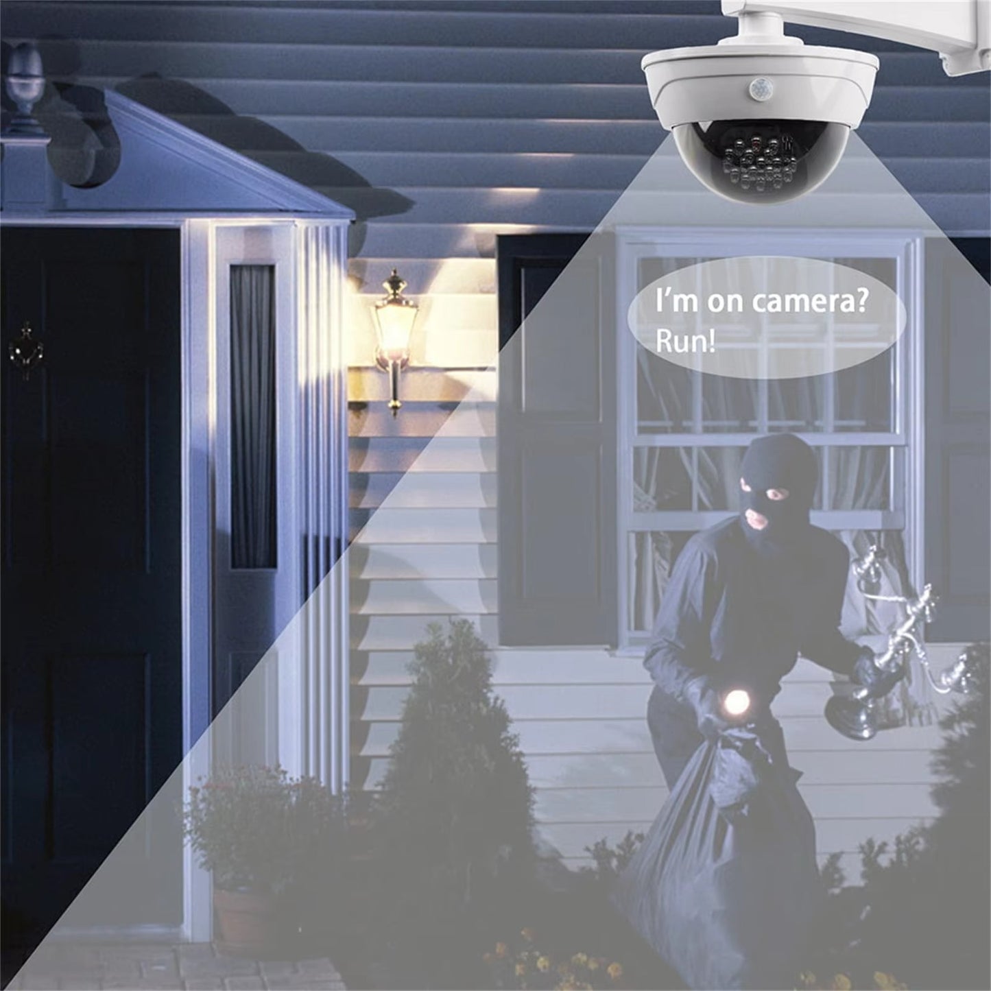 Waterproof LED Solar Wall Lamp With Motion Sensor