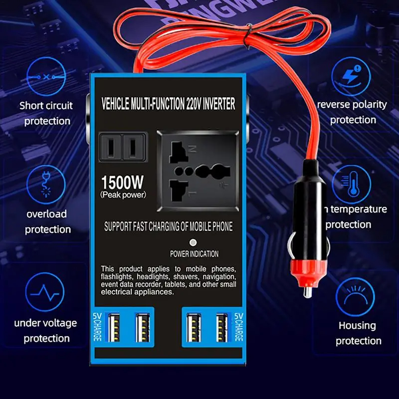Car Power Inverter Adapter