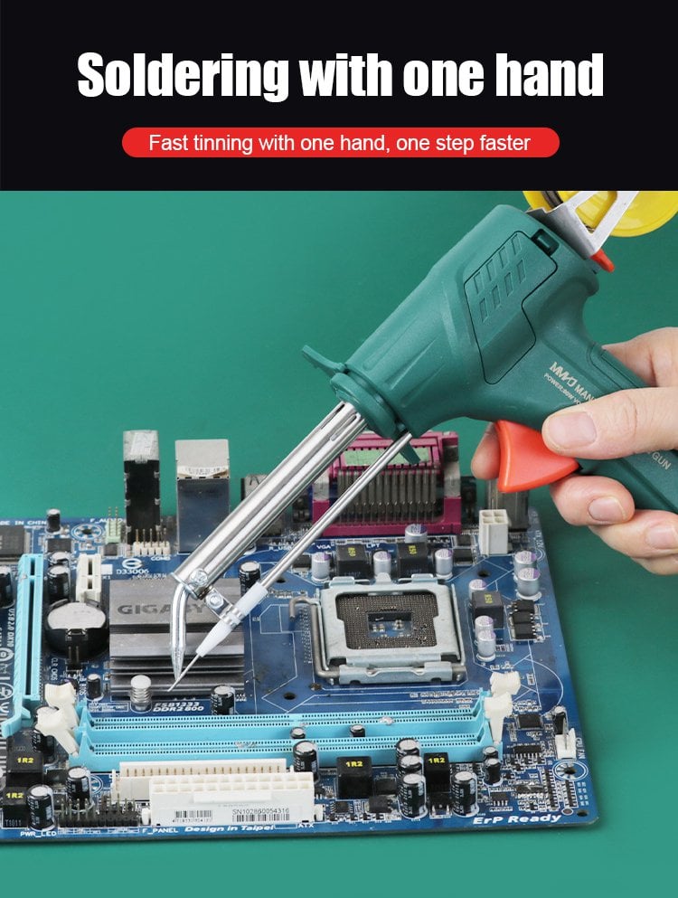 Multi-function soldering iron soldering gun set