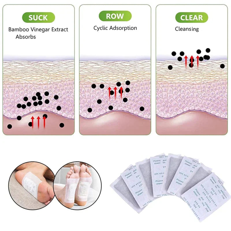 Foot Patch Detoxify 10 PCS .