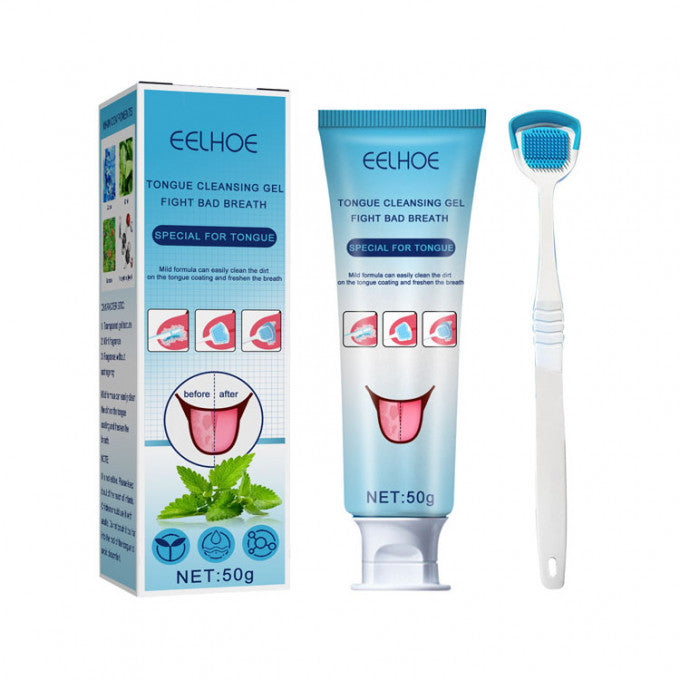 EELHOE Tongue Cleansing Gel Fight Bad Breath TK