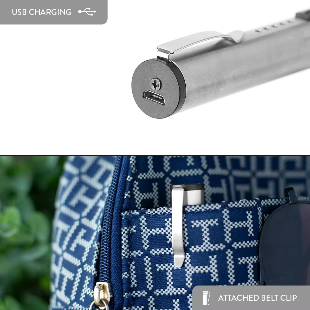 Pen Self Defense Device with Flashlight