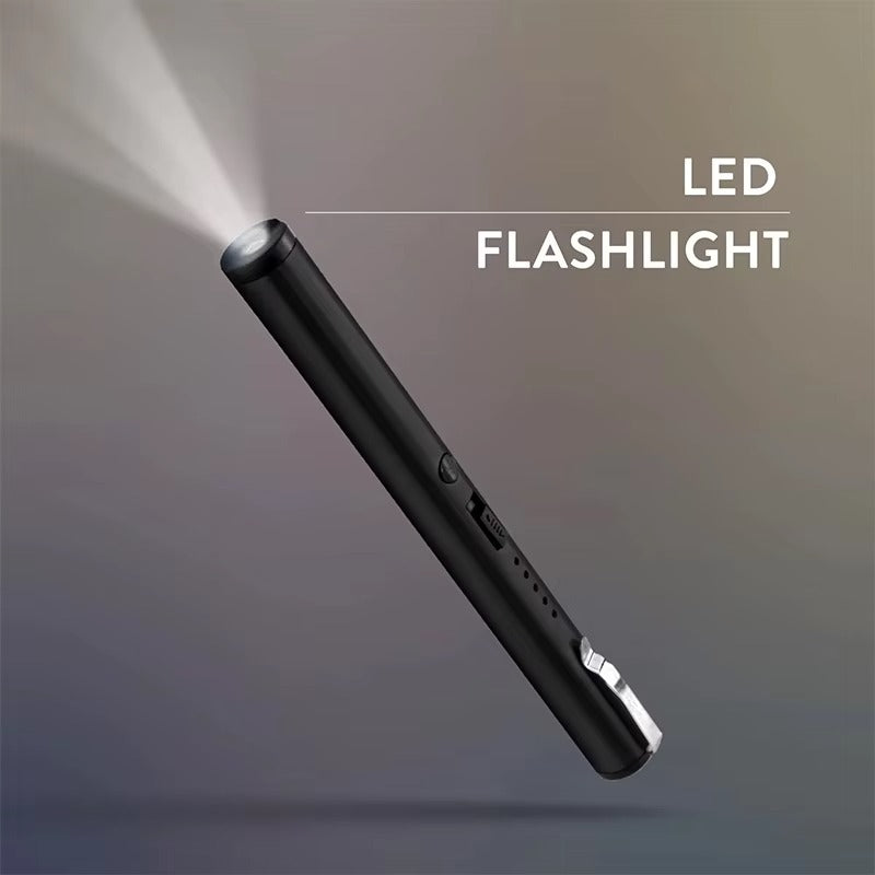 Pen Self Defense Device with Flashlight