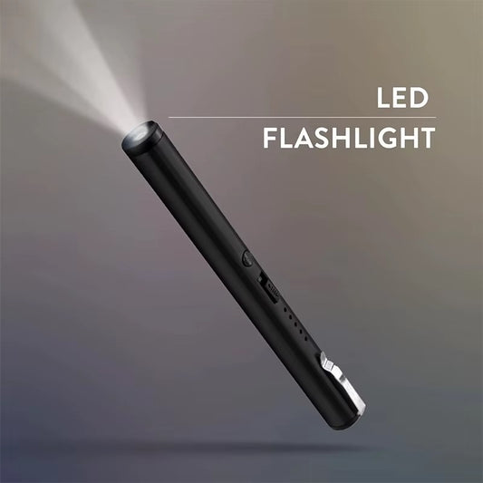 Pen Self Defense Device with Flashlight