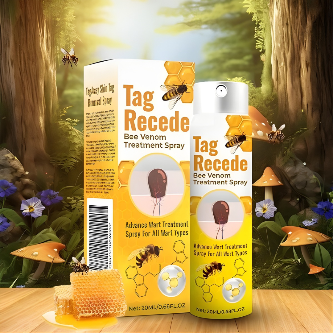 TagRecede Bee Venom Treatment Spray.