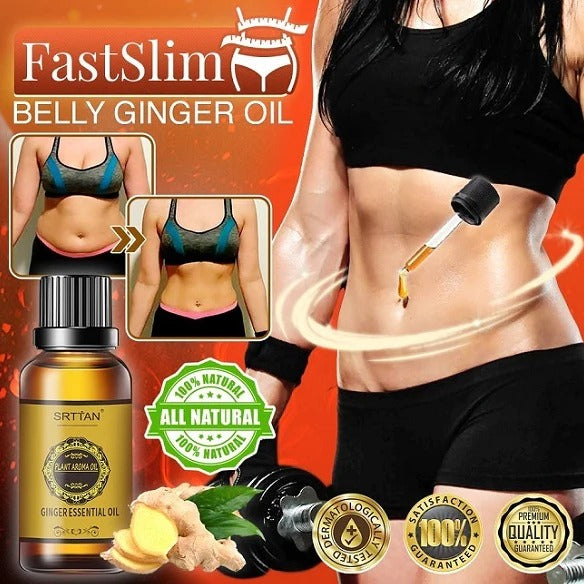 Natural Belly Drainage Ginger Oil TK